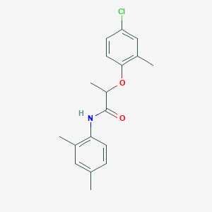 2-(4-chloro-2-methylphenoxy)-N-(2,4-dimethylphenyl)propanamide