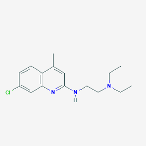 molecular formula C16H22ClN3 B4902675 (7-chloro-4-methyl-2-quinolinyl)[2-(diethylamino)ethyl]amine 