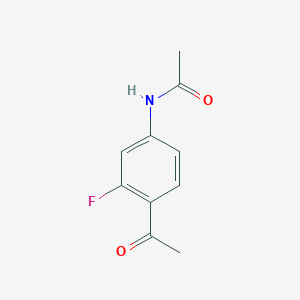 B049027 N-(4-Acetyl-3-fluorophenyl)acetamide CAS No. 112279-55-7