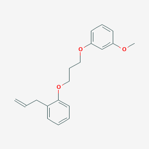 1-Methoxy-3-[3-(2-prop-2-enylphenoxy)propoxy]benzene