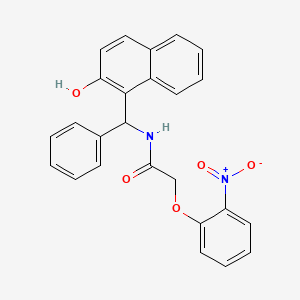 molecular formula C25H20N2O5 B4902984 MFCD01910914 