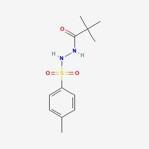 2,2-dimethyl-n'-[(4-methylphenyl)sulfonyl]propanehydrazide