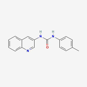 1-(4-Methylphenyl)-3-quinolin-3-ylurea