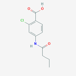 4-(butyrylamino)-2-chlorobenzoic acid