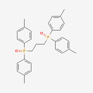 molecular formula C31H34O2P2 B4903191 1,3-propanediylbis[bis(4-methylphenyl)phosphine] dioxide 