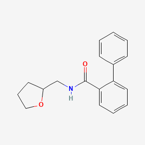 N-(tetrahydro-2-furanylmethyl)-2-biphenylcarboxamide