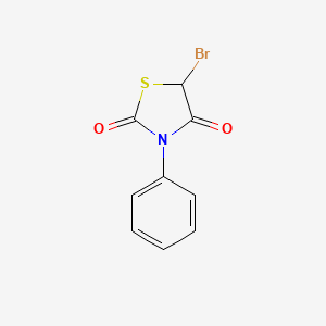 5-bromo-3-phenyl-1,3-thiazolidine-2,4-dione