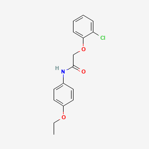 2-(2-chlorophenoxy)-N-(4-ethoxyphenyl)acetamide