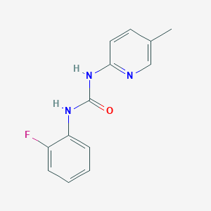 1-(2-Fluorophenyl)-3-(5-methylpyridin-2-yl)urea