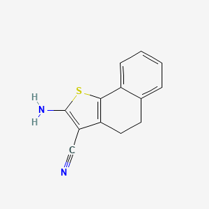 2-amino-4,5-dihydronaphtho[1,2-b]thiophene-3-carbonitrile