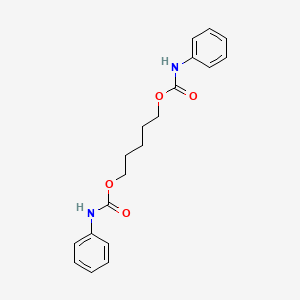 1,5-pentanediyl bis(phenylcarbamate)