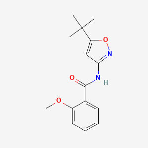 N-(5-TERT-BUTYL-12-OXAZOL-3-YL)-2-METHOXYBENZAMIDE