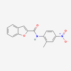 N-(2-methyl-4-nitrophenyl)-1-benzofuran-2-carboxamide