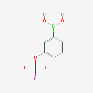 molecular formula C7H6BF3O3 B049041 3-(三氟甲氧基)苯硼酸 CAS No. 179113-90-7