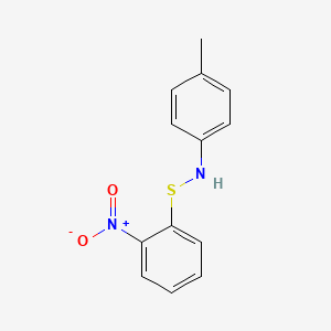 1-{[(4-methylphenyl)amino]thio}-2-nitrobenzene