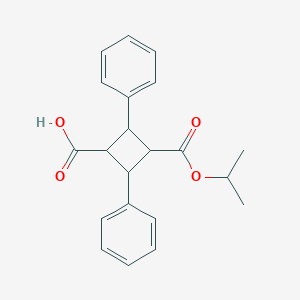 3-(isopropoxycarbonyl)-2,4-diphenylcyclobutanecarboxylic acid