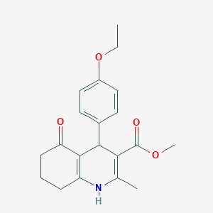 methyl 4-(4-ethoxyphenyl)-2-methyl-5-oxo-1,4,5,6,7,8-hexahydro-3-quinolinecarboxylate