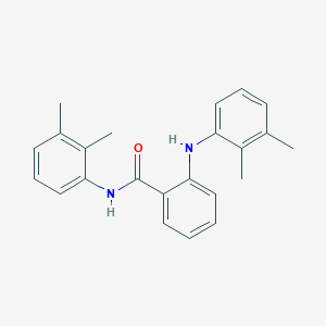 molecular formula C23H24N2O B049047 N-(2,3-二甲基苯基)-2-((2,3-二甲基苯基)氨基)苯甲酰胺 CAS No. 21122-68-9