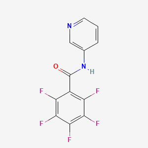 2,3,4,5,6-PENTAFLUORO-N-(3-PYRIDINYL)BENZAMIDE