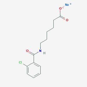 sodium 6-[(2-chlorobenzoyl)amino]hexanoate