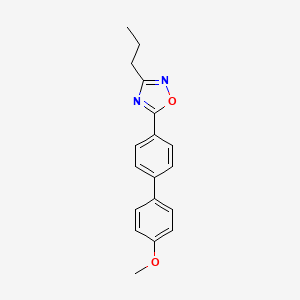 5-(4'-Methoxybiphenyl-4-yl)-3-propyl-1,2,4-oxadiazole