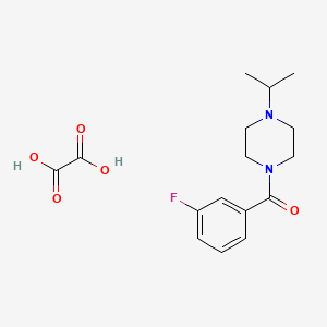 1-(3-fluorobenzoyl)-4-isopropylpiperazine oxalate