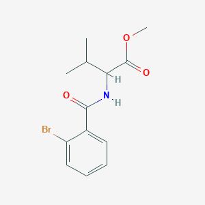 methyl N-(2-bromobenzoyl)valinate