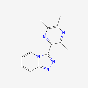 3-(3,5,6-trimethyl-2-pyrazinyl)[1,2,4]triazolo[4,3-a]pyridine