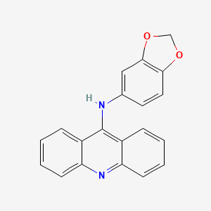 N-(1,3-benzodioxol-5-yl)acridin-9-amine