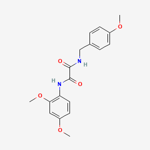 N-(2,4-dimethoxyphenyl)-N'-(4-methoxybenzyl)ethanediamide