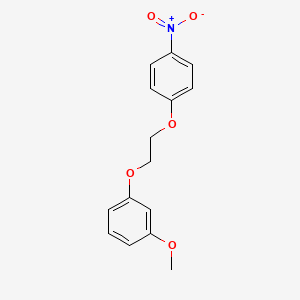 1-methoxy-3-[2-(4-nitrophenoxy)ethoxy]benzene