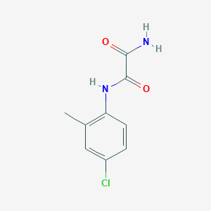 molecular formula C9H9ClN2O2 B4905734 N-(4-chloro-2-methylphenyl)ethanediamide 