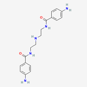 N,N'-(iminodi-2,1-ethanediyl)bis(4-aminobenzamide)