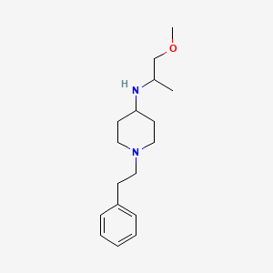 N-(2-methoxy-1-methylethyl)-1-(2-phenylethyl)-4-piperidinamine