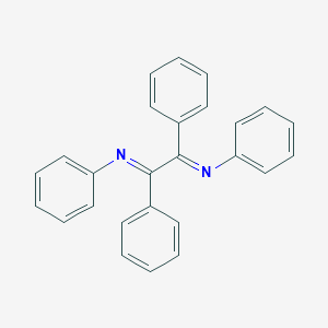 molecular formula C26H20N2 B490581 苯胺、N,N'-(1,2-二苯基-1,2-乙二亚基)双- CAS No. 7510-33-0