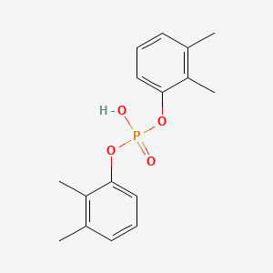 molecular formula C16H19O4P B4905919 bis(2,3-dimethylphenyl) hydrogen phosphate 