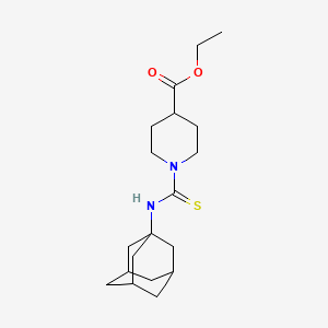 ethyl 1-[(1-adamantylamino)carbonothioyl]-4-piperidinecarboxylate