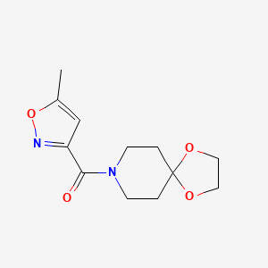 8-[(5-methyl-3-isoxazolyl)carbonyl]-1,4-dioxa-8-azaspiro[4.5]decane