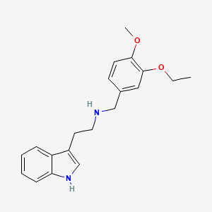 molecular formula C20H24N2O2 B4906010 N-(3-ethoxy-4-methoxybenzyl)-2-(1H-indol-3-yl)ethanamine 