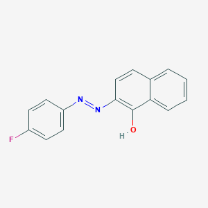 2-[(4-Fluorophenyl)diazenyl]-1-naphthol