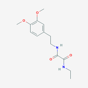 N'-[2-(3,4-dimethoxyphenyl)ethyl]-N-ethyloxamide