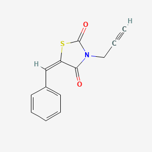 5-benzylidene-3-(2-propyn-1-yl)-1,3-thiazolidine-2,4-dione