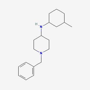 1-benzyl-N-(3-methylcyclohexyl)-4-piperidinamine