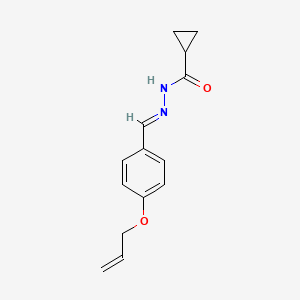 N'-[4-(allyloxy)benzylidene]cyclopropanecarbohydrazide