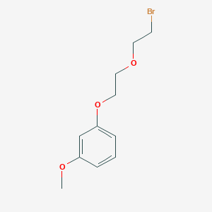 1-[2-(2-bromoethoxy)ethoxy]-3-methoxybenzene