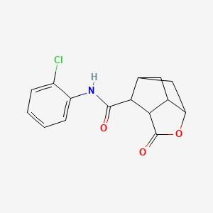 N-(2-chlorophenyl)-2-oxohexahydro-2H-3,5-methanocyclopenta[b]furan-7-carboxamide