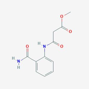 methyl 3-{[2-(aminocarbonyl)phenyl]amino}-3-oxopropanoate