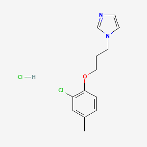 1-[3-(2-chloro-4-methylphenoxy)propyl]-1H-imidazole hydrochloride