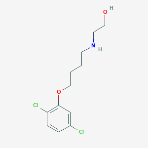 2-{[4-(2,5-dichlorophenoxy)butyl]amino}ethanol