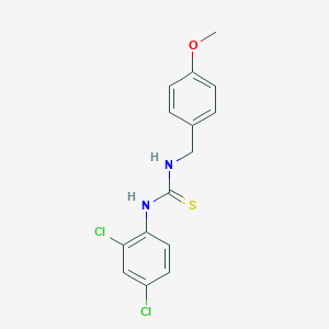 N-(2,4-dichlorophenyl)-N'-(4-methoxybenzyl)thiourea